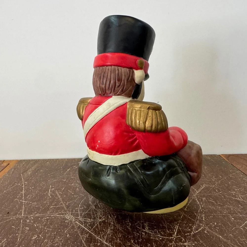 Vintage Toy Soldier Drummer Music Box‎ 1994 Christmas Decoration Jingle Bells